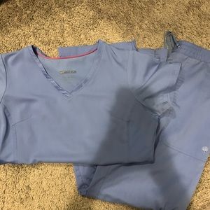Purple Label YOGA Ciel Blue Scrubs